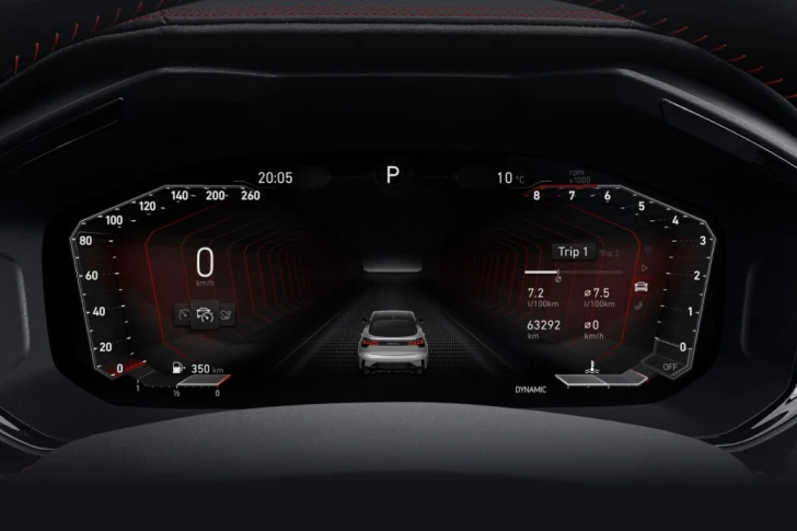 12.3 in. HD Digital Instrument Cluster