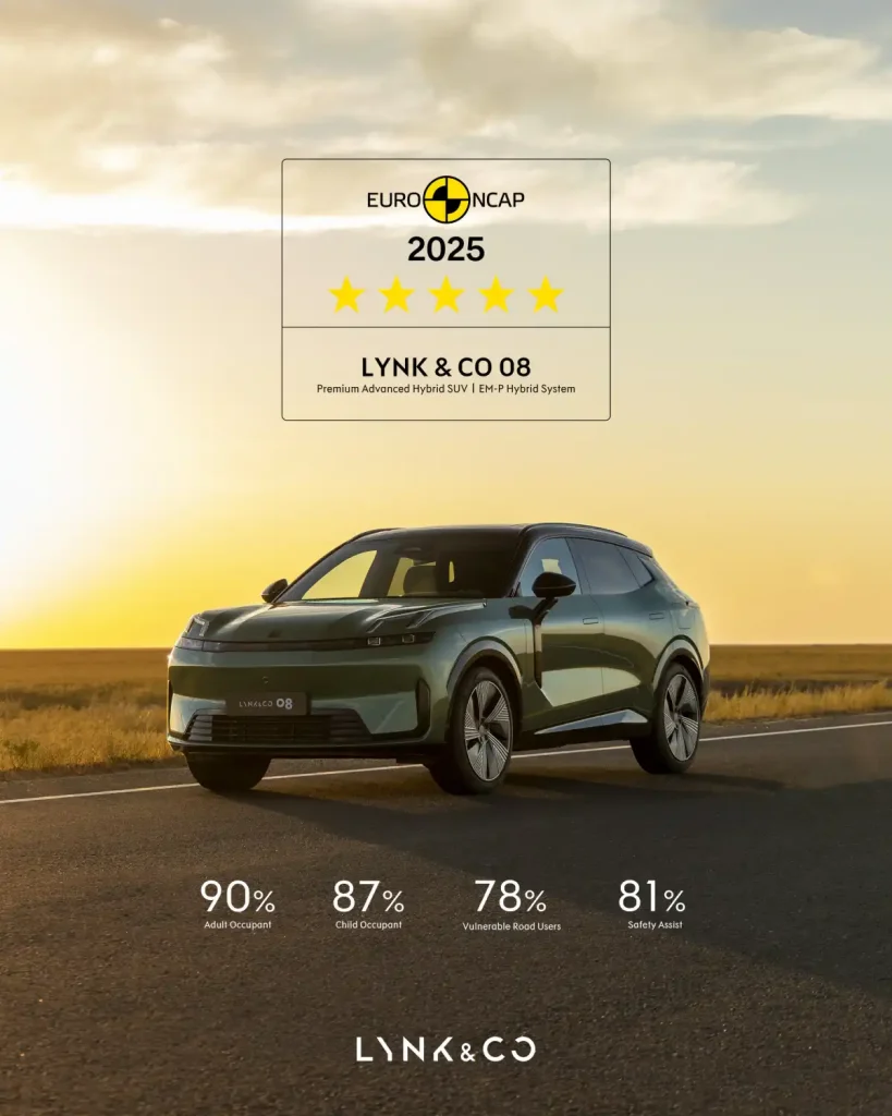 08 EURO NCAP 5 STAR