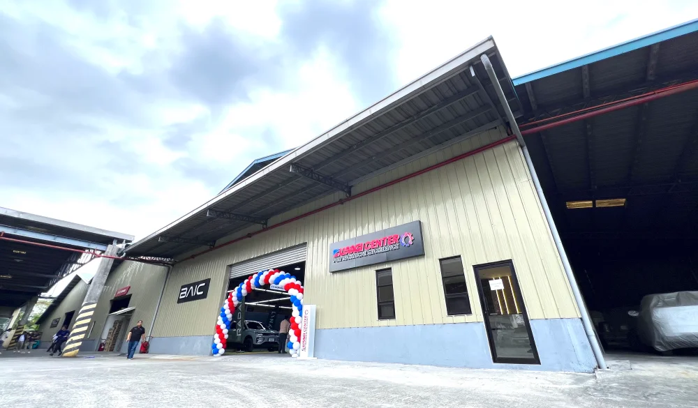 Exterior of the newly inaugurated UAAGI Center for Technical Excellence.